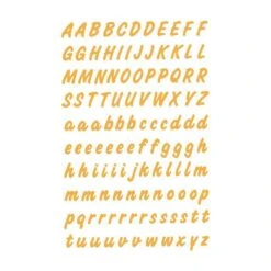 Herma 4152 Buchstaben Wetterfest 8mm Gold A-Z