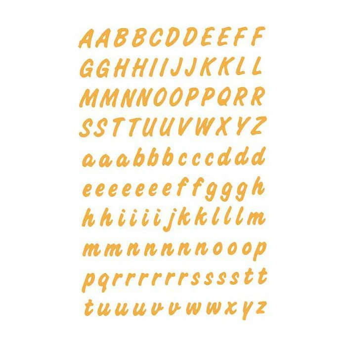 Herma 4152 Buchstaben Wetterfest 8mm Gold A-Z