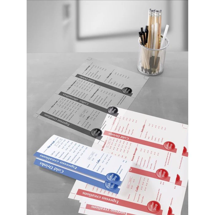 Zweckform 3491 A4 Matt Kopierfolien Avery Folien – Bild 3