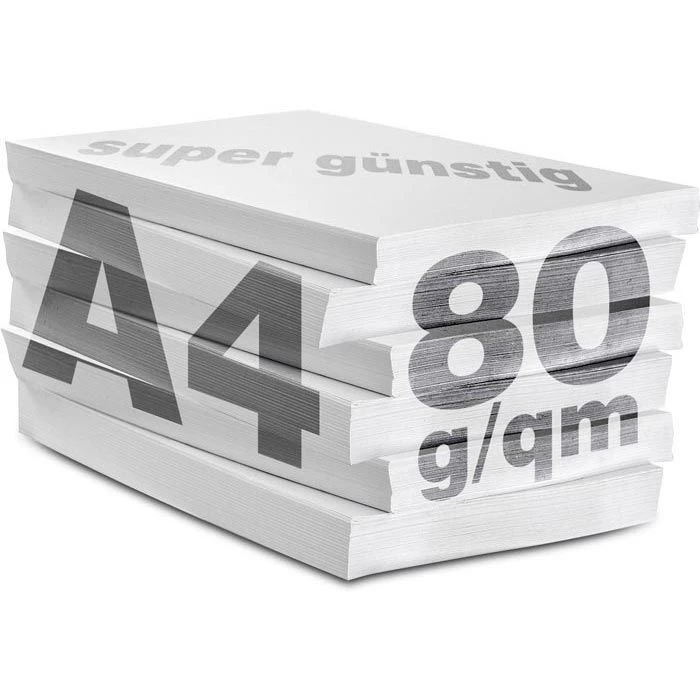 Inapa Tecno Speed Kopierpapier, 2100011521, DIN A4, 80g, 500 Blatt, Weiß – Bild 2