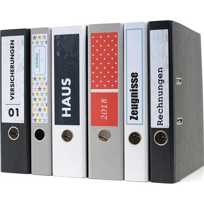 Herma Rückenschilder 10740, Special Recycling Weiß, 61 X 192mm, Selbstklebend, 320 Stück – Bild 3