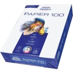 Zweckform Inkjet-Papier 2566, A4, 100g/qm, Seidenmatt, 500 Blatt