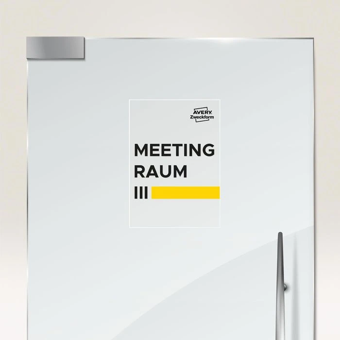 Zweckform 3478 Avery Etiketten 210 X 297mm Weiß – Bild 2