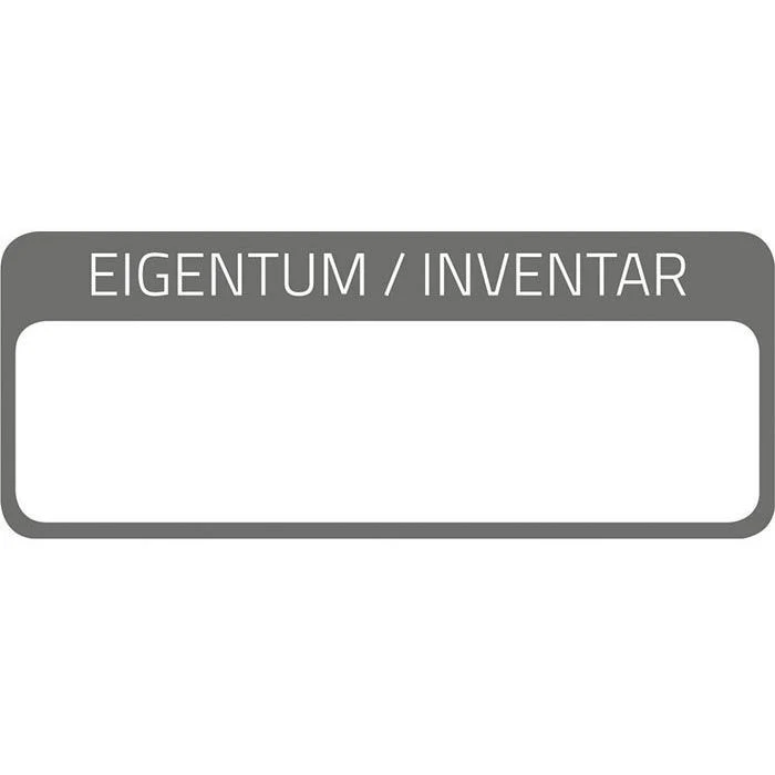 Zweckform Inventaretiketten 6901, Schwarz, 50 X 20mm, Polyesterfolie Mit Laminat, 50 Stück – Bild 4