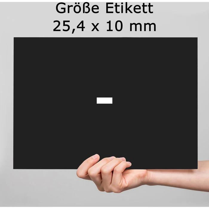 Herma Universaletiketten 10900, Special, Weiß, Power Etiketten, 25,4 X 10mm, 25 Blatt, 4725 Stück – Bild 4