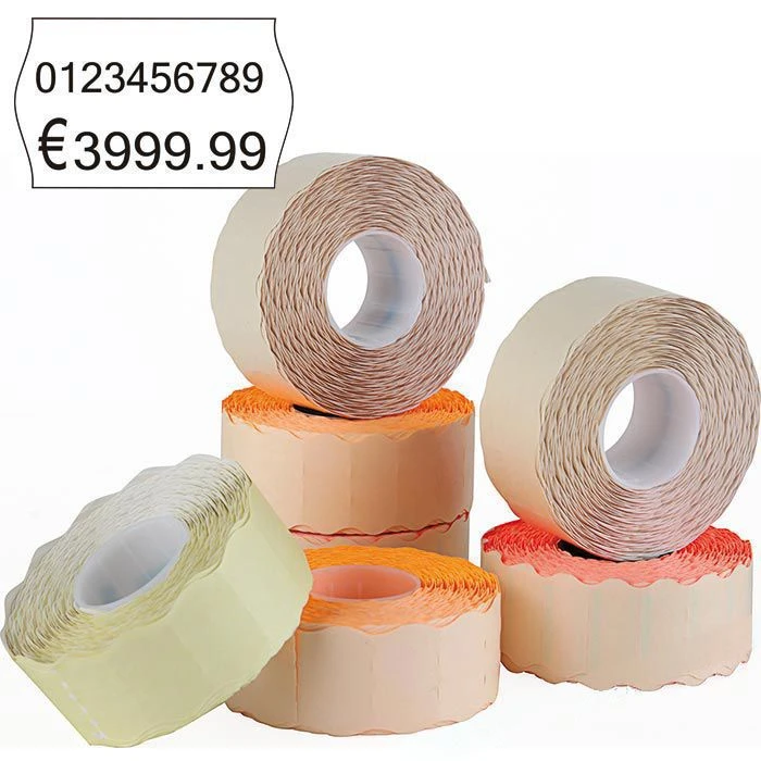 Böttcher-AG Preisetiketten 26 X 16 Mm, Weiß, Tiefkühl, 36 Rollen à 1000 Stück – Bild 2