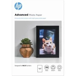 HP Q8692A Advanced Photo Paper 10x15cm Fotopapier