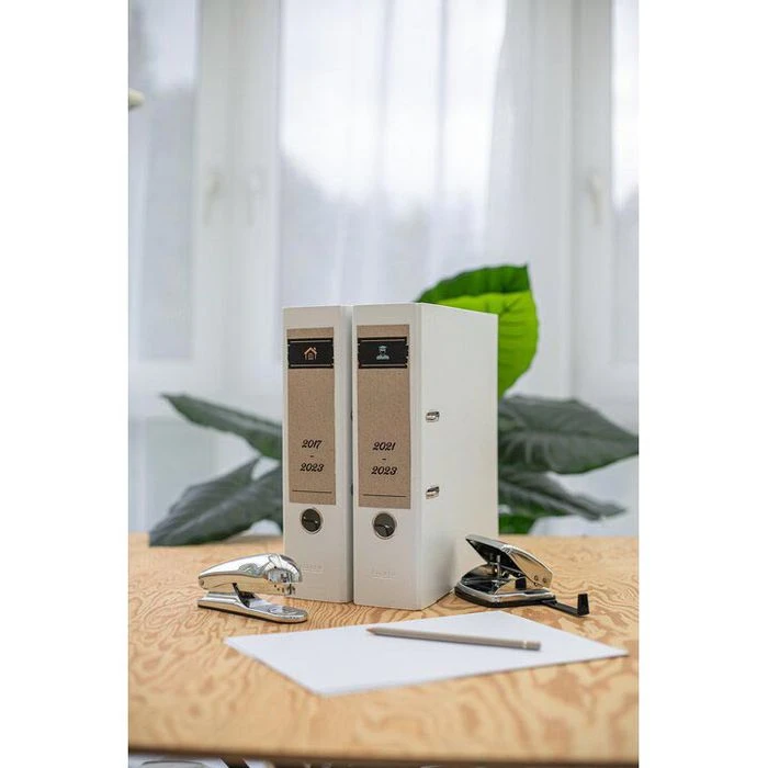 Herma Rückenschilder 10740, Silphie-Papier, Braun, 61 X 192mm, Selbstklebend, 80 Stück – Bild 3