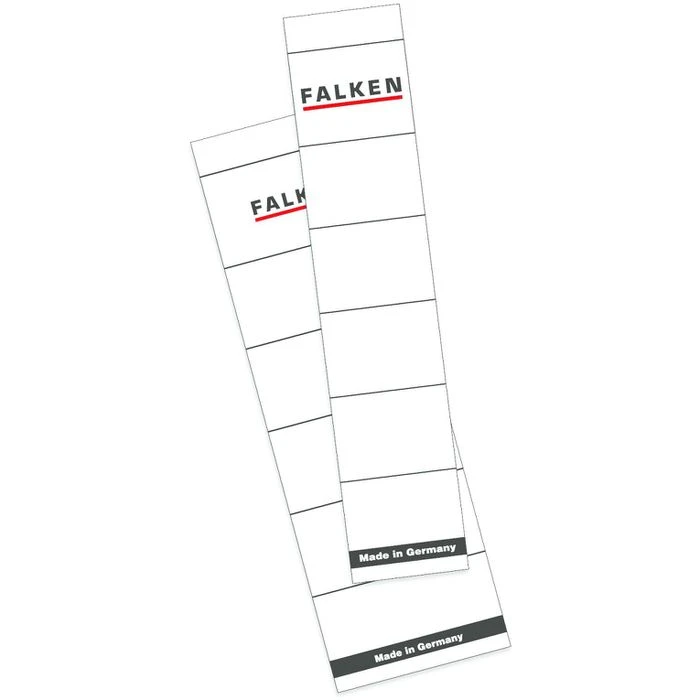 Falken Rückenschilder 80037047, Weiß, 60 X 190mm, Selbstklebend, 10 Stück – Bild 3