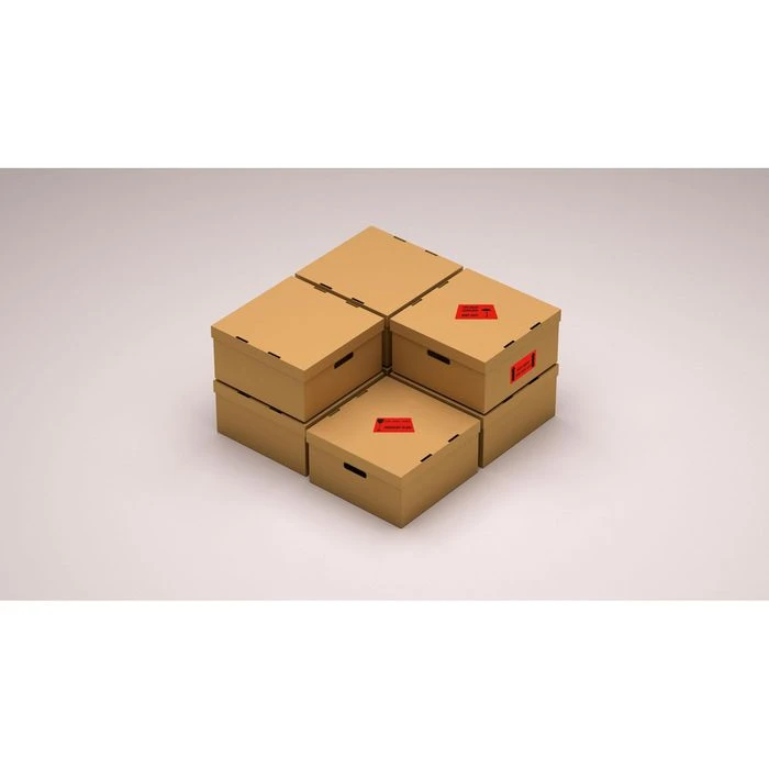 Eichner Hinweisetiketten Rechnung/Lieferschein, 50x100mm, Selbstklebend, Auf Rolle, 250 Stück – Bild 2