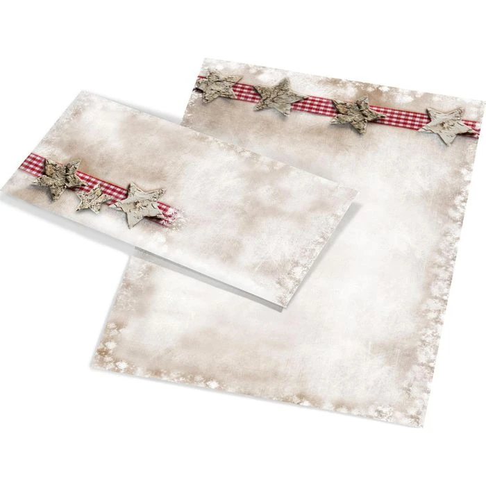 Sigel Weihnachtspapier DP052, Winter Chalet, A4, 90g/qm, 25 Blatt – Bild 4