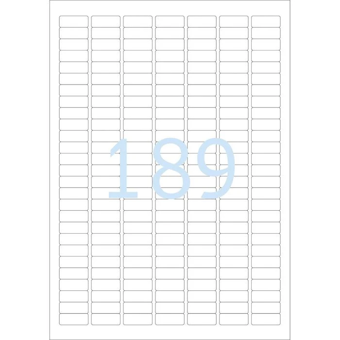 Herma Universaletiketten 10900, Special, Weiß, Power Etiketten, 25,4 X 10mm, 25 Blatt, 4725 Stück – Bild 6