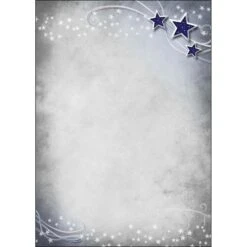 Weihnachtsbriefpapier A4 Simply Stars 100 Blatt