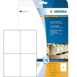 Herma Special 10909 25 Etiketten Weiß 105 X 148