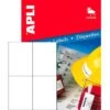 APLI 1227 Weiß Folienetiketten