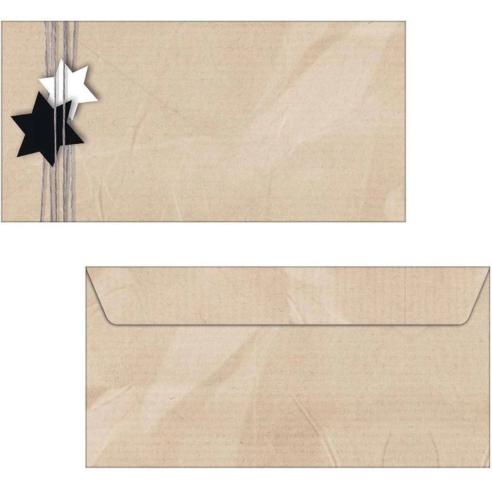 Sigel Weihnachtsumschläge DU079, DIN Lang, Christmas Wrapping, 50 Stück – Bild 3