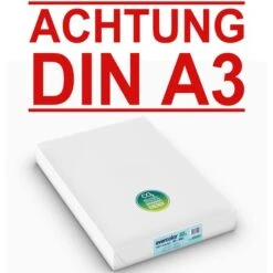 Clairefontaine Kopierpapier Evercolor 30006C, A3, Recycling, 80g/qm, Hellblau, 500 Blatt