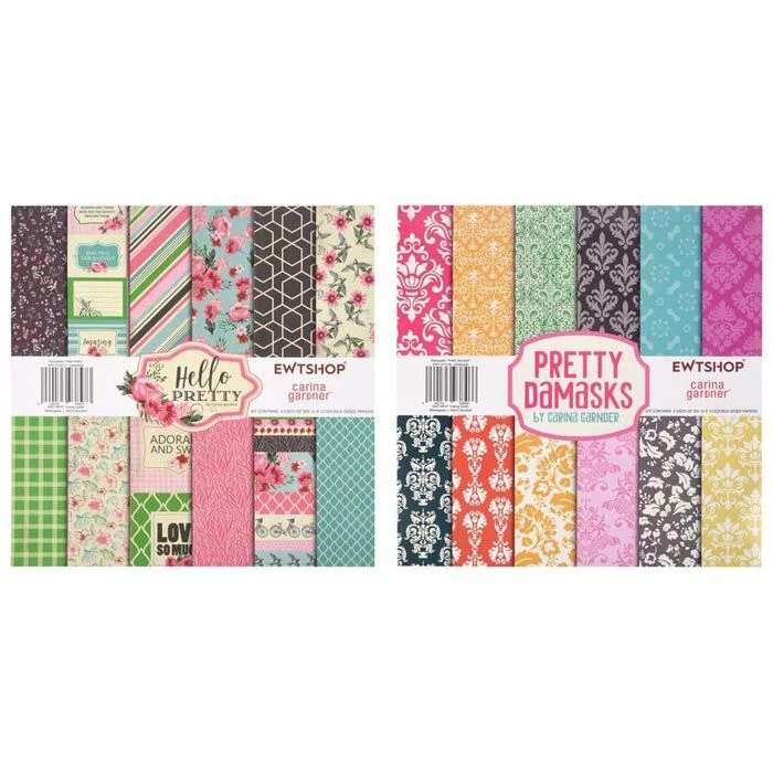 Böttcher-AG Motivblock 24 Designs, 30,5 X 30,5 Cm, 48 Blatt, 200 G/m²