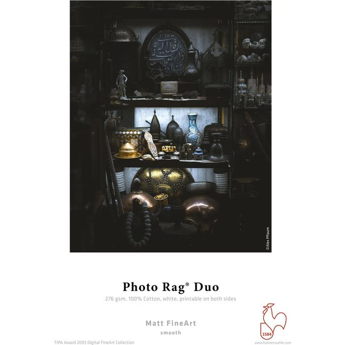 Hahnemühle Inkjet-Papier Photo Rag Duo FineArt, A4, 276 G/m², Matt, Beidseitig Bedruckbar, 25 Blatt – Bild 4