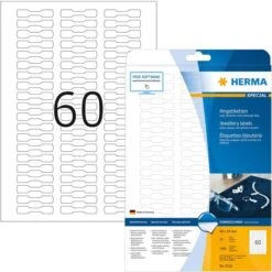 Herma 5116 Preisetiketten 49x10 Schmucketiketten Permanent