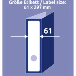 Zweckform Rückenschilder L4759-10, Weiß, 61 X 297mm, Selbstklebend, 30 Stück 9 Zweckform Rückenschilder L4759-10, Weiß, 61 X 297mm, Selbstklebend, 30 Stück -Staedtler Geschäft e85ad5e73953e7f16afb625425ddf466f1332c73 rueckenschilder zweckform l4759 10 weiss
