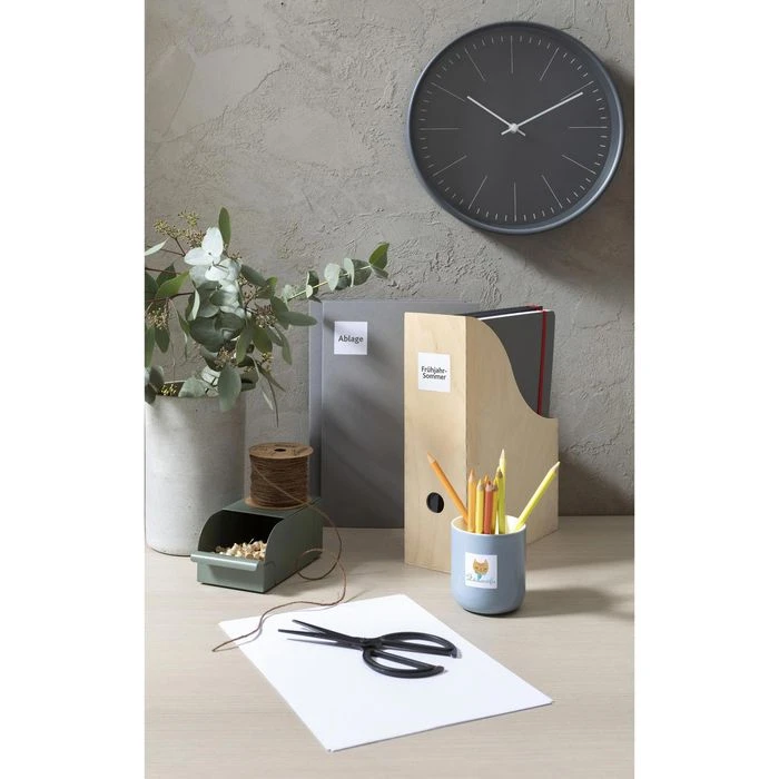 Zweckform Universaletiketten 6251-10, Weiß, Quadratisch 35 X 35mm Permanent 10 Blatt 350 Stück – Bild 2