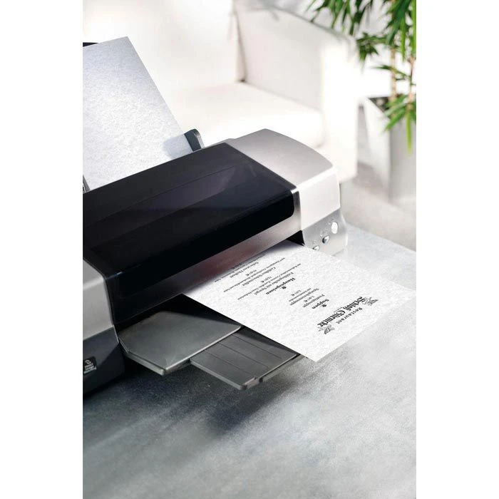 Sigel Motivpapier DP 657, Perga Grau, A4, Strukturpapier, 200 G/m², 50 Blatt – Bild 4