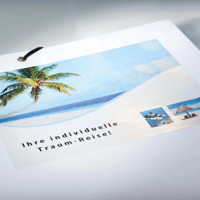 Zweckform Inkjet-Etiketten C6081-10, 88,9 X 63,5mm, Weiß Glänzend, 10 Blatt, 80 Stück – Bild 2