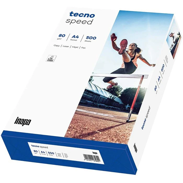 Inapa Tecno Speed Kopierpapier, 2100011521, DIN A4, 80g, 500 Blatt, Weiß – Bild 3