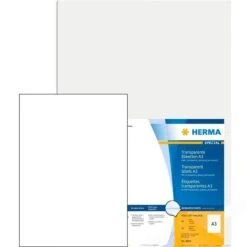 Herma 8694 Transparente Etiketten A3 297 X 420mm