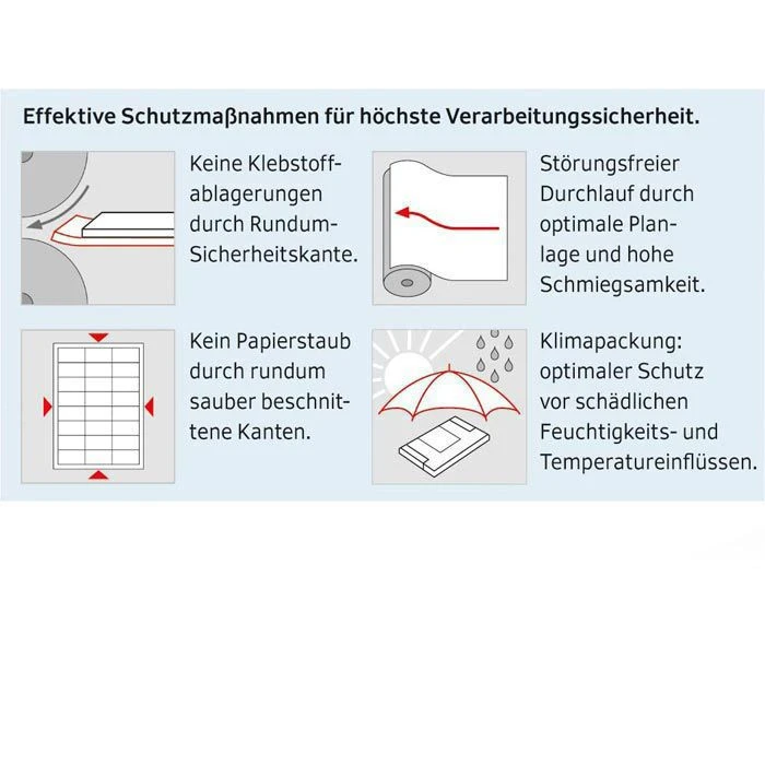 Herma 8692 Etiketten 297 X 420mm A3 Permanent – Bild 3