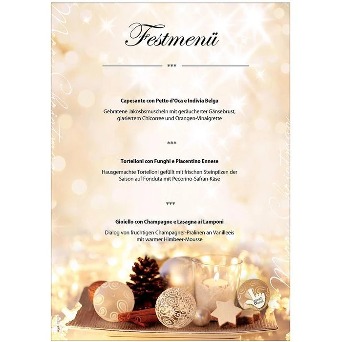 Sigel Weihnachtspapier DP926, Zimtsterne, A4, 90g/qm, 25 Blatt – Bild 2