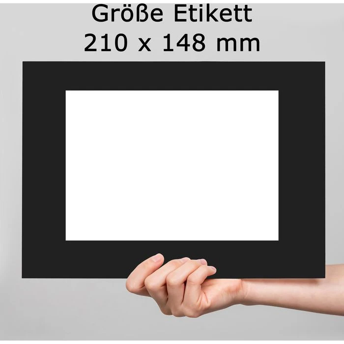 Europe100 Universaletiketten ELA026, Weiß, 210 X 148mm, 100 Blatt, 200 Stück – Bild 2