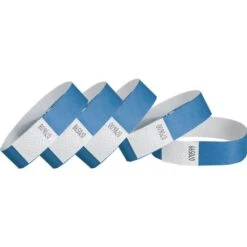 Böttcher-AG Einlassbänder Blau, Tyvek, Reiß- & Wasserfest, 19 X 255 Mm, 1000 Stück