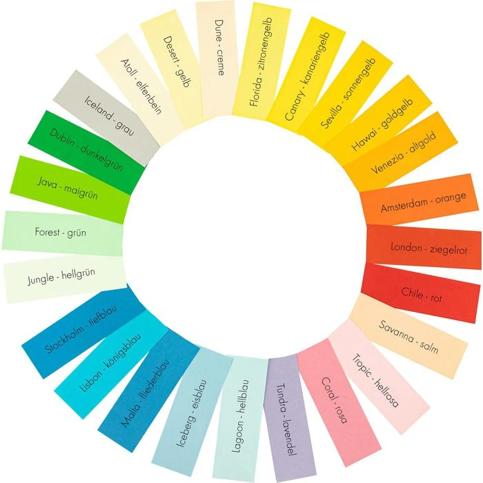 Antalis Kopierpapier Image Coloraction Dune, A4, 120g/qm, Creme, 250 Blatt – Bild 5